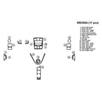 B&I® - 2D Blackwood Large Dash Kit (17 Pcs)