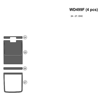 B&I® - 2D Factory Match Upgrade Kit (4 Pcs)