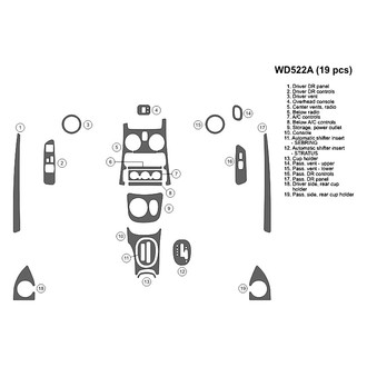 B&I® - 2D Blackwood Large Dash Kit (19 Pcs)
