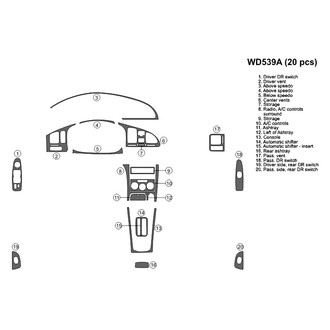 B&I® - 2D Blackwood Full Dash Kit (20 Pcs)