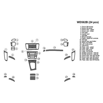 B&I® - 2D Blackwood Full Dash Kit (24 Pcs)