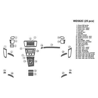 B&I® - 2D Blackwood Full Dash Kit (25 Pcs)