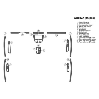 B&I® - 2D Blackwood Full Dash Kit (16 Pcs)