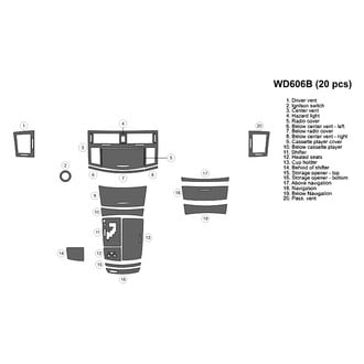 B&I® - 2D Blackwood Small Dash Kit (20 Pcs)