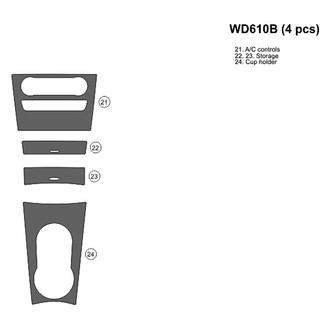 B&I® - 2D Blackwood Upgrade Kit (4 Pcs)