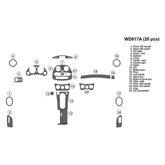 B&I® - 2D Blackwood Full Dash Kit (20 Pcs)