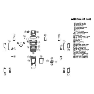 B&I® - 2D Blackwood Full Dash Kit (34 Pcs)