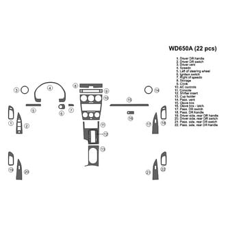 B&I® - 2D Blackwood Full Dash Kit (22 Pcs)