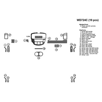 B&I® - Combo Blackwood Small Dash Kit (19 Pcs)