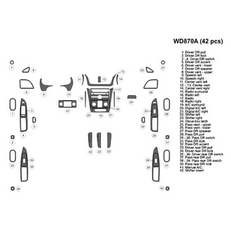 B&I® - 2D Blackwood Full Dash Kit (42 Pcs)