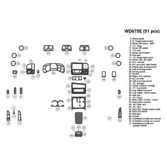 B&I® - 2D Blackwood Large Dash Kit (51 Pcs)