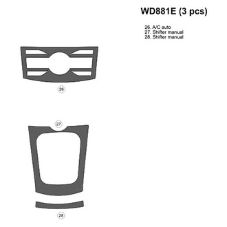 B&I® - 2D Blackwood Upgrade Kit (3 Pcs)