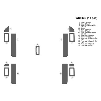 B&I® - 2D Blackwood Upgrade Kit (13 Pcs)