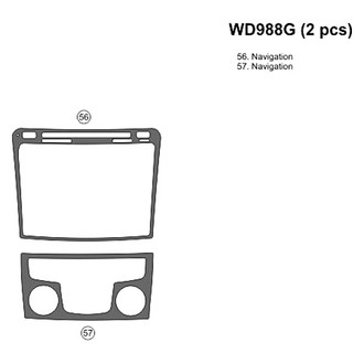 B&I® - 2D Blackwood Upgrade Kit (2 Pcs)