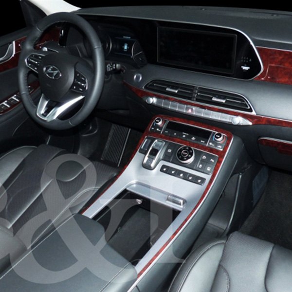  B&I® - 2D Raw Brushed Aluminum Dash Kit