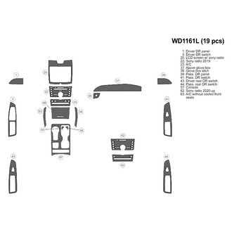 B&I® - 2D Blackwood Small Dash Kit (19 Pcs)