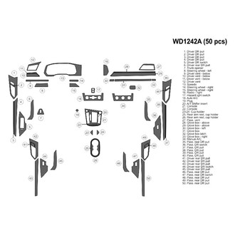 B&I® - 2D Blackwood Large Dash Kit (50 Pcs)