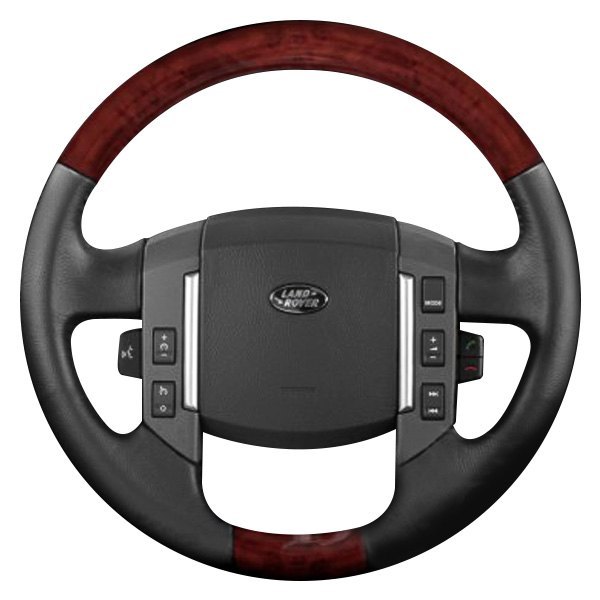  B&I® - Premium Design Steering Wheel (Black Leather AND Factory Match (Piano Black) Grip)