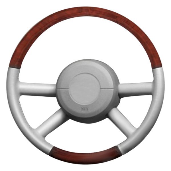  B&I® - Premium Design Steering Wheel (Black Leather AND Black Carbon Grip)