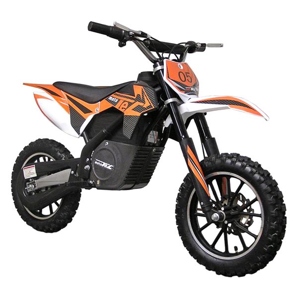 Big Toys® - MotoTec™ 24 V 500 W Orange Electric Dirt Bike (13+ Years)