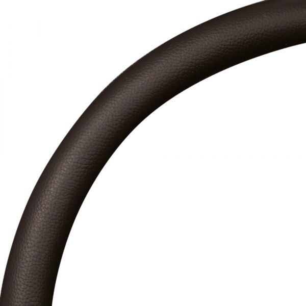 Billet Specialties® - Black Leather Style Steering Wheel Half-Wrap Ring