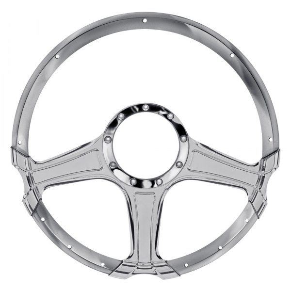 Billet Specialties® - 3-Spoke Select Edition Series Octane Style Steering Wheel