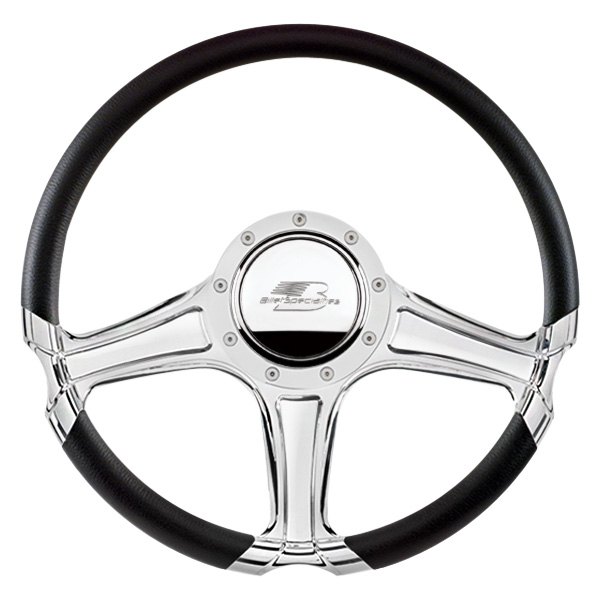  Billet Specialties® - 3-Spoke Select Edition Series Octane Style Steering Wheel