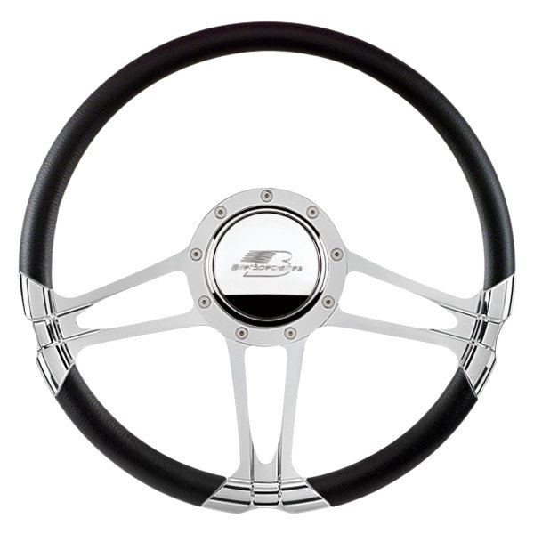  Billet Specialties® - 3-Spoke Select Edition Series Monaco Style Steering Wheel