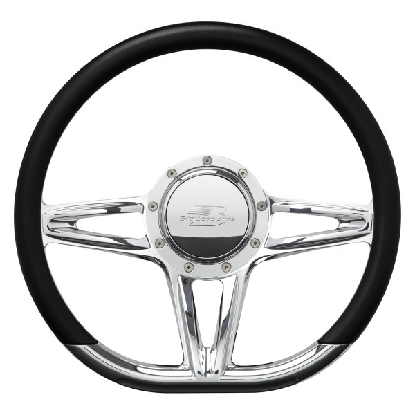  Billet Specialties® - 3-Spoke Victory D-Shaped Series Steering Wheel