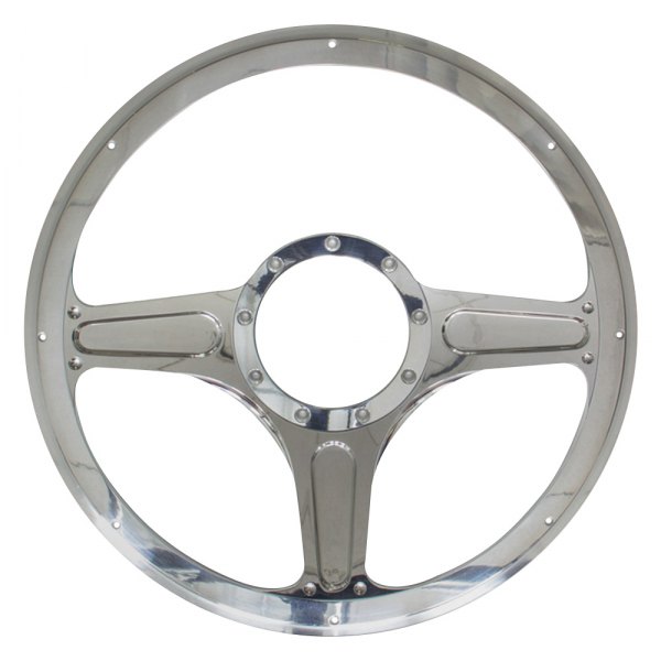 Billet Specialties® - 3-Spoke Standard Series Street Lite Style Steering Wheel