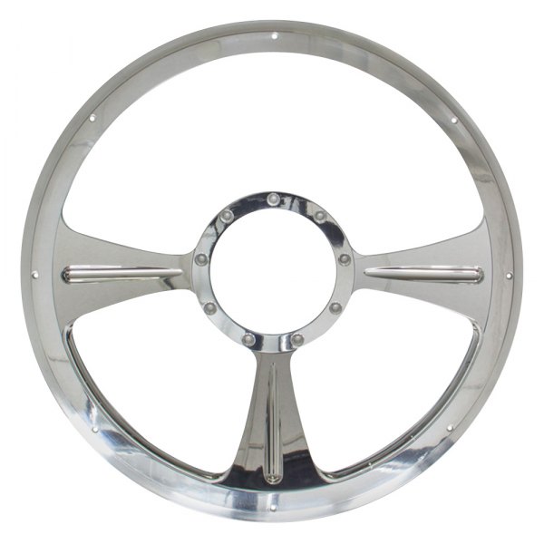 Billet Specialties® - 3-Spoke Standard Series GTX01 Style Steering Wheel