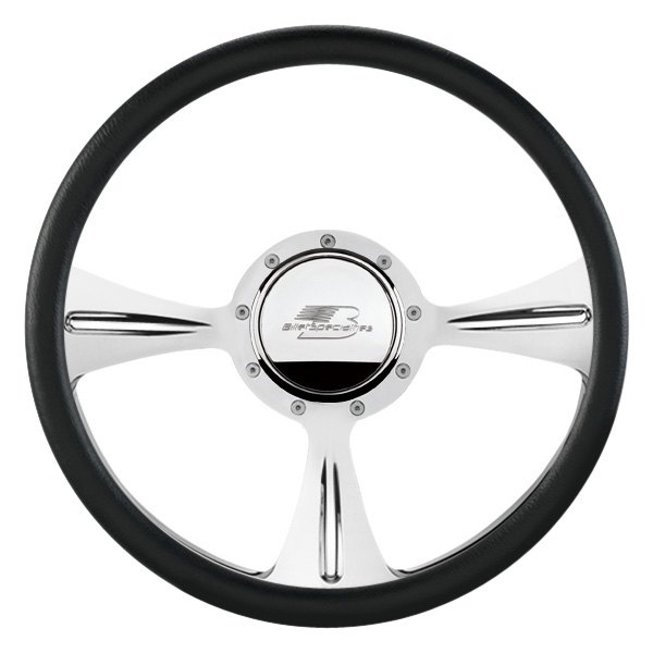  Billet Specialties® - 3-Spoke Standard Series GTX01 Style Steering Wheel