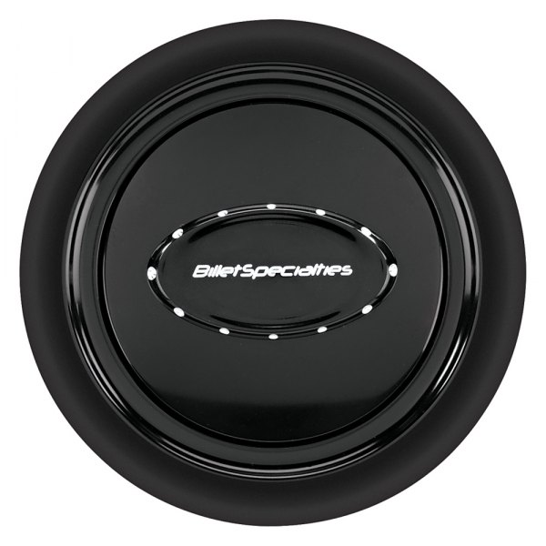 Billet Specialties® - Black Anodized Pro-Style Horn Button