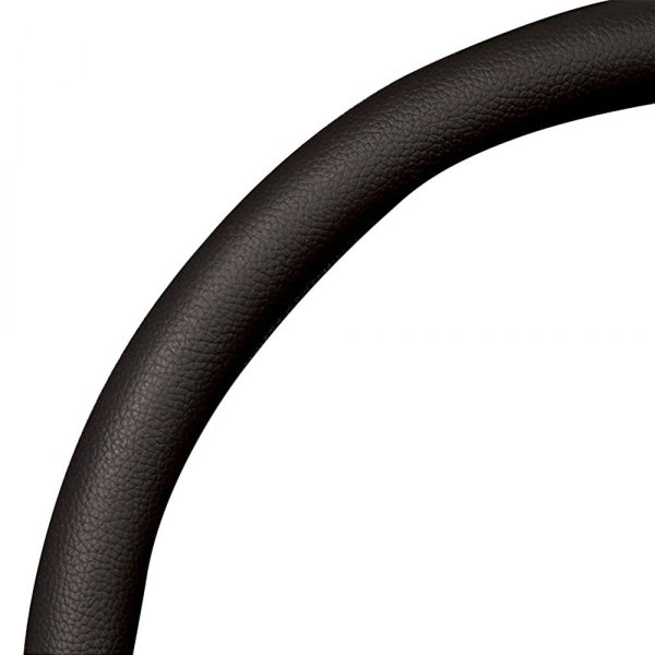 Billet Specialties® - Black Leather Style Steering Wheel Half-Wrap Ring