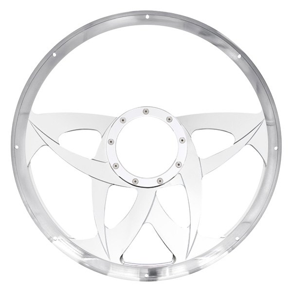 Billet Specialties® - 4-Spoke TwinSpin Series Steering Wheel
