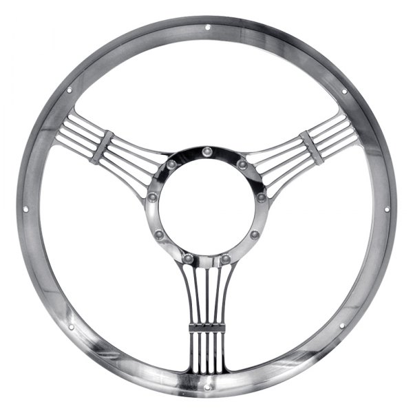 Billet Specialties® - 3-Spoke Standard Series Banjo Style Steering Wheel
