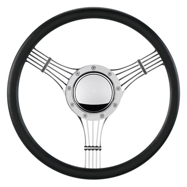  Billet Specialties® - 3-Spoke Standard Series Banjo Style Steering Wheel
