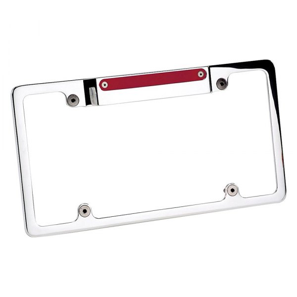 Billet Specialties® - License Plate Frame with 3rd Brake