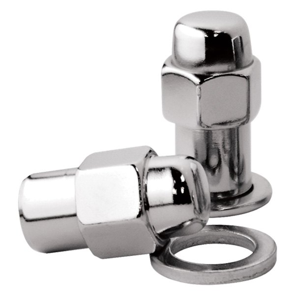 Billet Specialties® - Chrome Shank Seat Closed End Lug Nuts