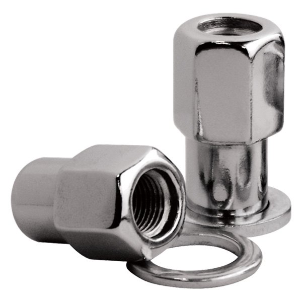 Billet Specialties® - Chrome Shank Seat Open End Lug Nuts