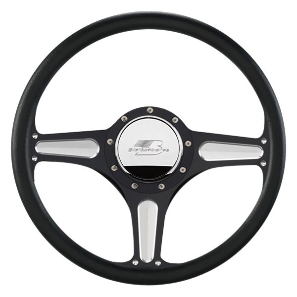  Billet Specialties® - 3-Spoke Standard Series Street Lite Style Steering Wheel