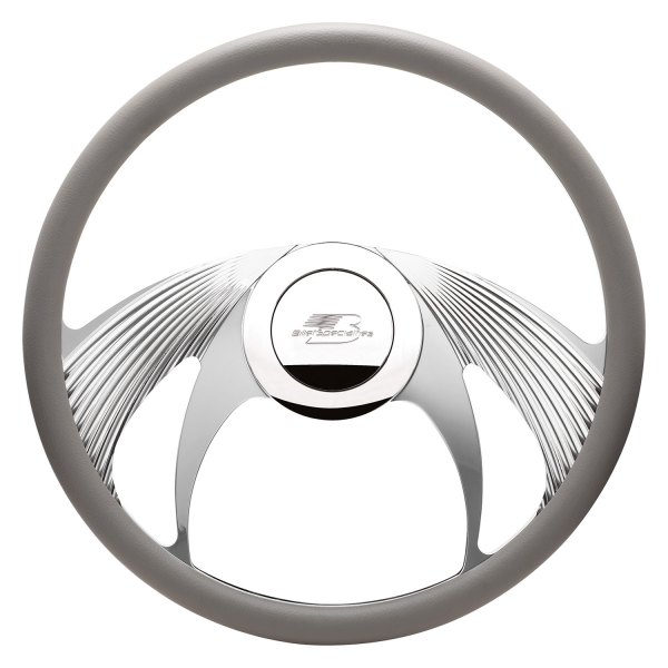  Billet Specialties® - 4-Spoke Phantom Series Steering Wheel