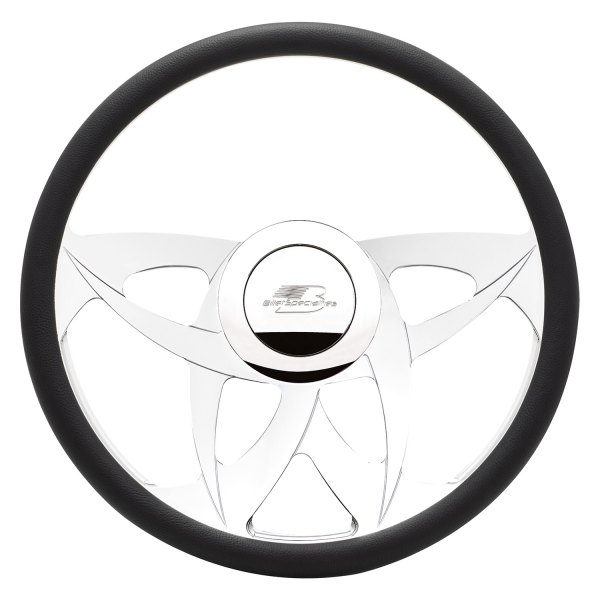  Billet Specialties® - 4-Spoke TwinSpin Series Steering Wheel
