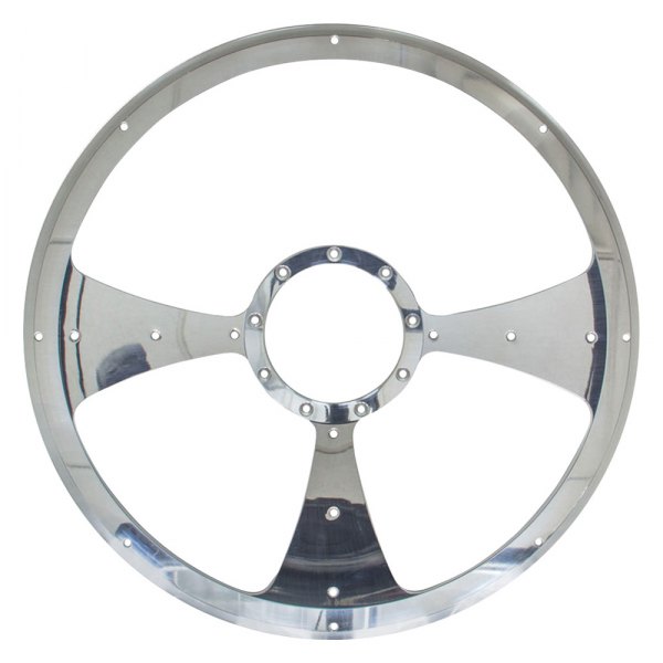 Billet Specialties® - 3-Spoke Profile Series Stiletto Style Steering Wheel