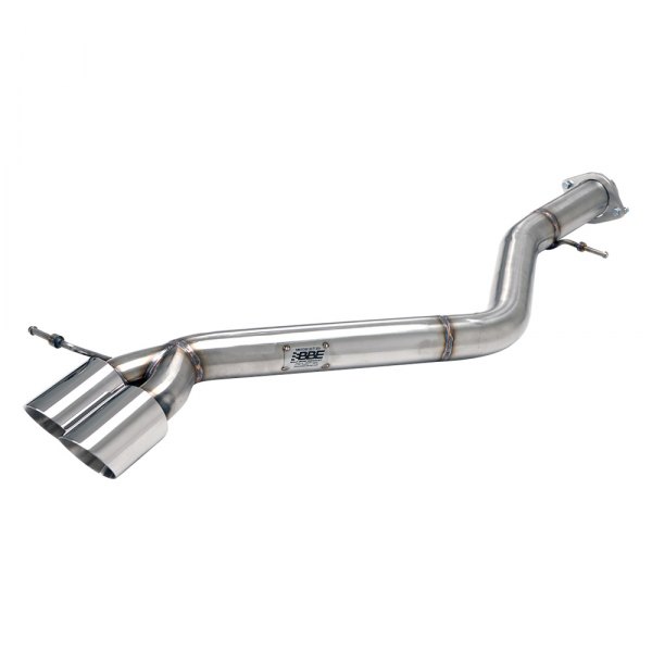 Billy Boat Exhaust® - Rear Muffler Delete Pipe with Round Tips