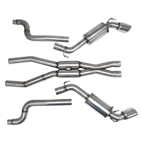 Billy Boat Exhaust® - 304 SS Cat-Back Exhaust System, Chevy Camaro