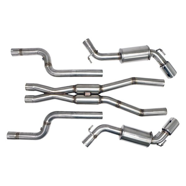 Billy Boat Exhaust® Chevy Camaro SS 2015 Stainless Steel CatBack