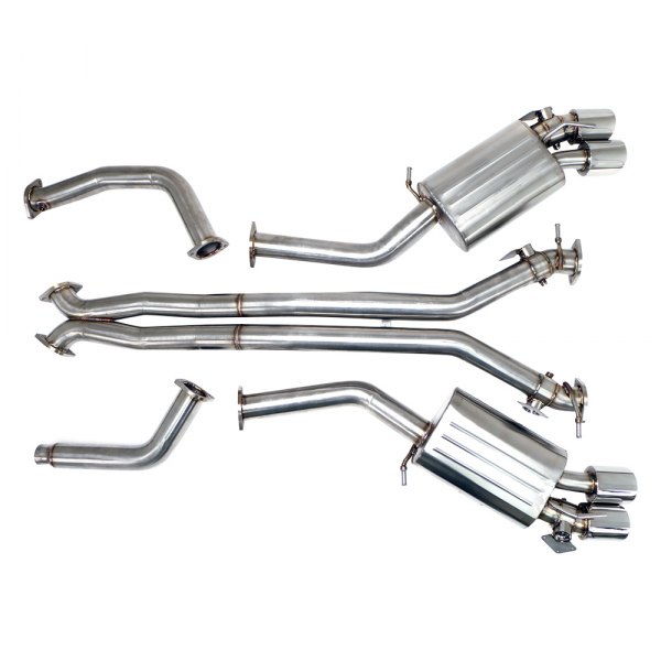 Billy Boat Exhaust® - 304 SS Cat-Back Exhaust System