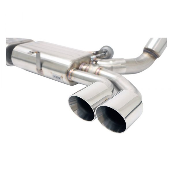 Billy Boat Exhaust® - Stainless Steel Axle-Back Exhaust System, Chevy Corvette