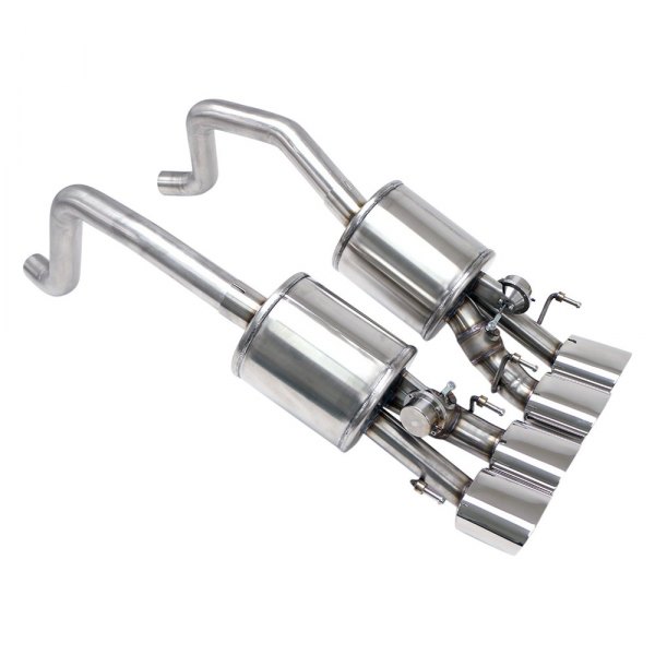 Billy Boat Exhaust® - Stainless Steel Performance Axle-Back Exhaust System, Chevy Corvette